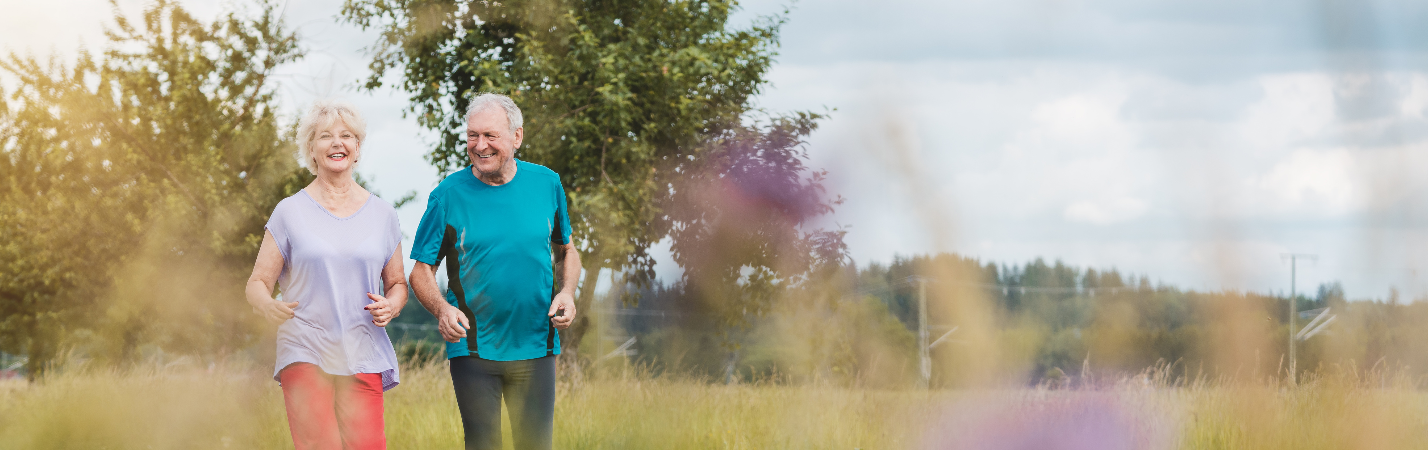 seniors walking