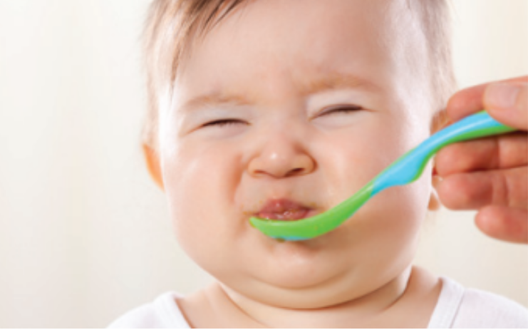 baby eating