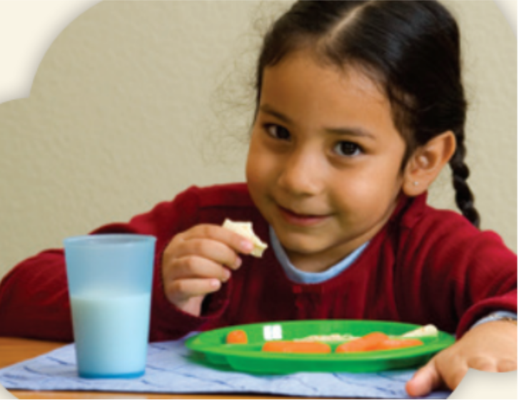 child eating