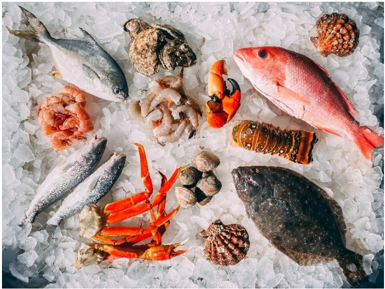 fish on ice