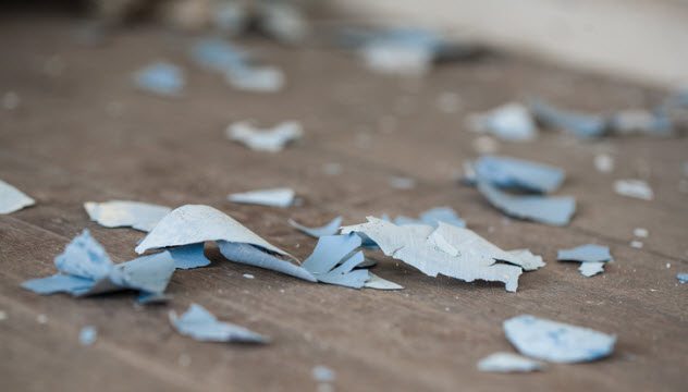 lead shavings