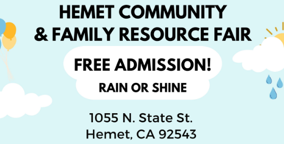 Hemet Community  Family Resource Fair