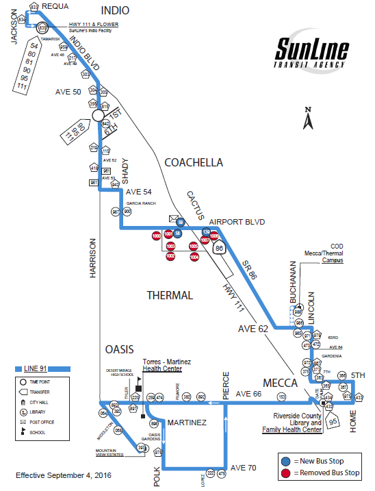 line 91 map