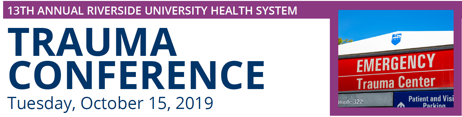 Trauma Conference Banner