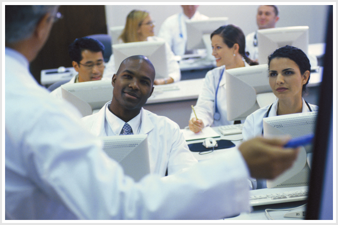 Medical Students in Class