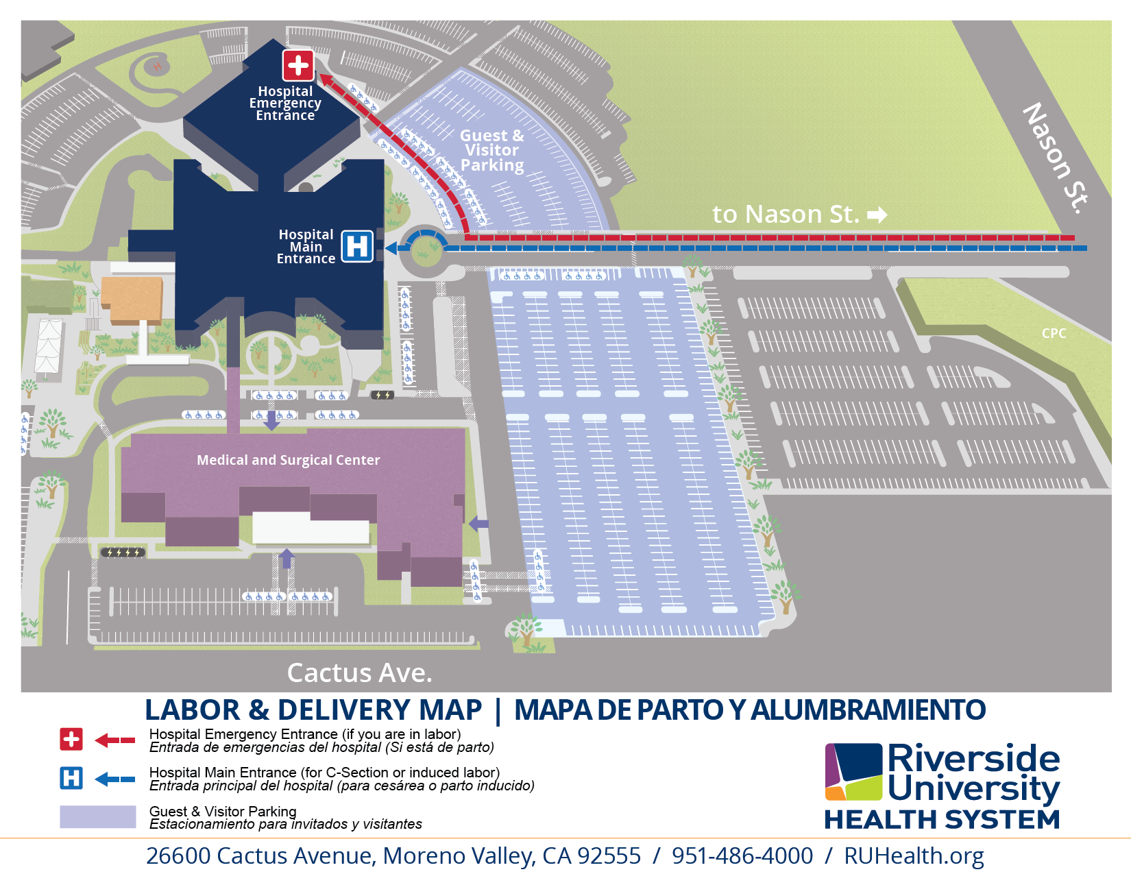 Labor Delivery Map