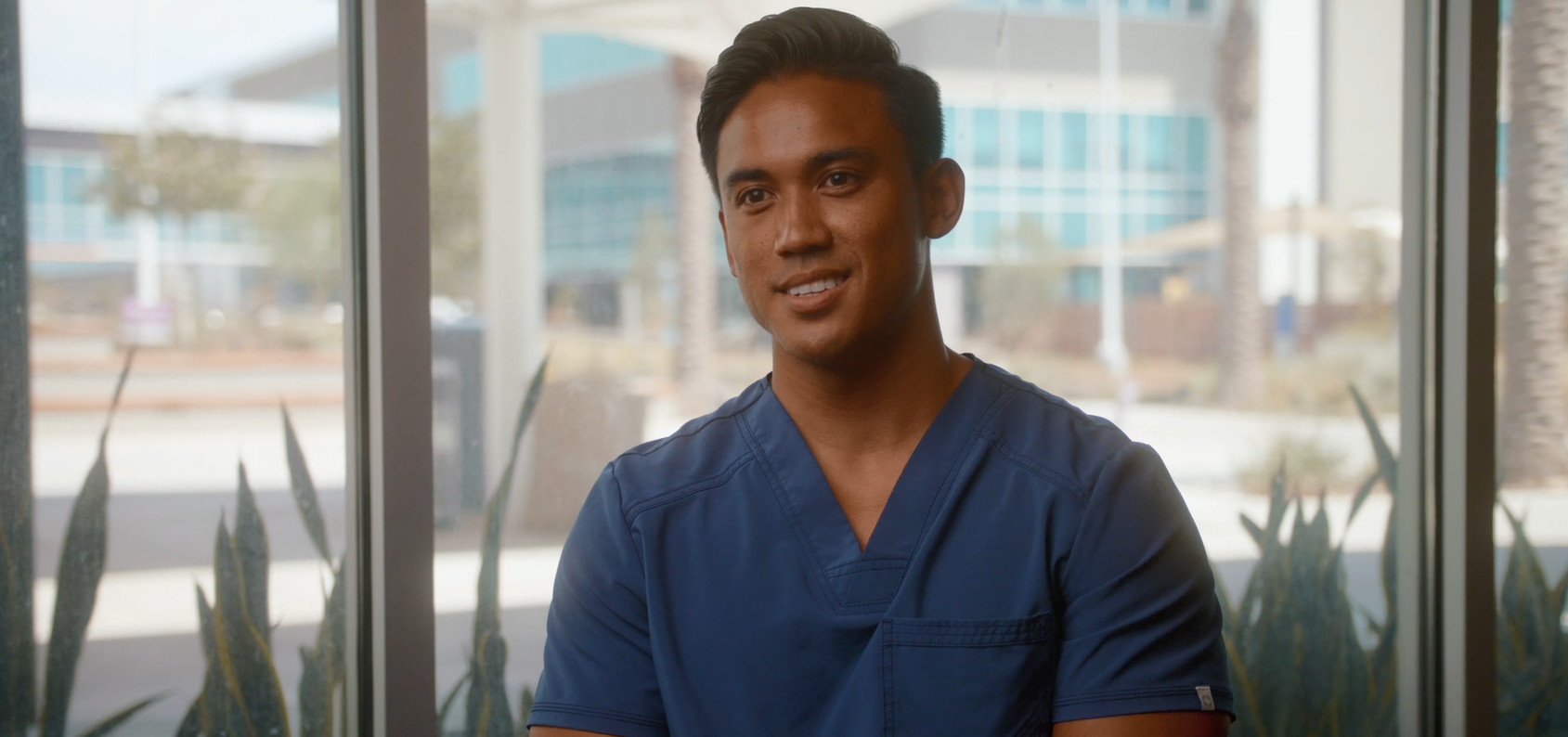 "Chris Flojo is registered nurse at RUHS – Medical Center. "