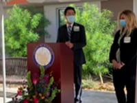 Health Officer Dr. Geoffrey Leung discusses lab expansion Oct. 20, 2021